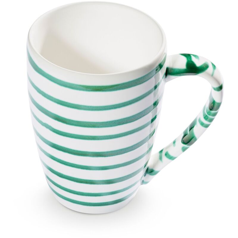 foto del prodotto gmundner keramik gmundner ceramics verde fiammato, tazza da colazione supermax 0,5 litri