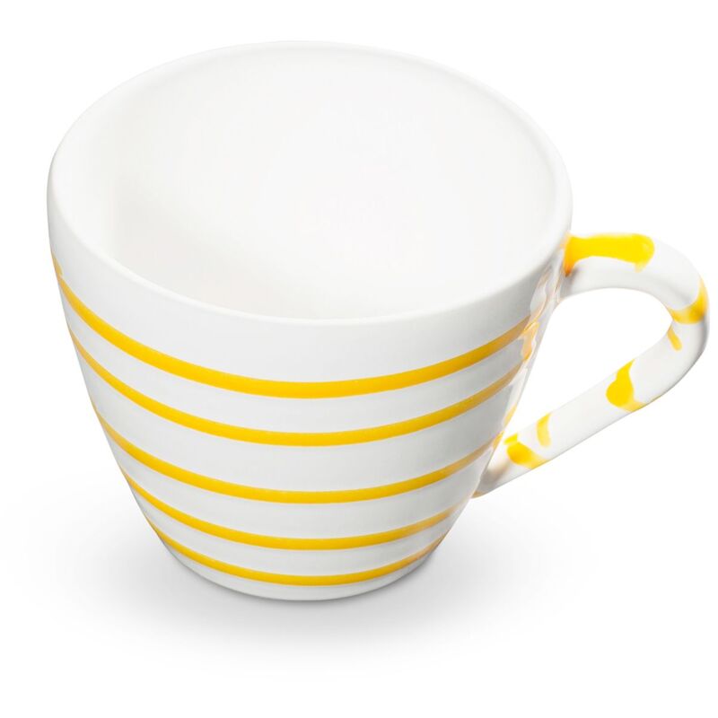 foto del prodotto gmundner keramik gmundner ceramics yellow flamed, tazza da cappuccino 0,16 litri