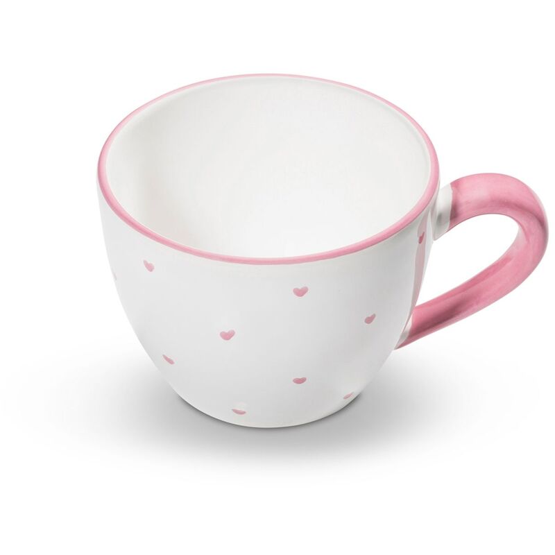 foto del prodotto gmundner keramik herzerl pink, tazza da t maxima da 0,4 litri