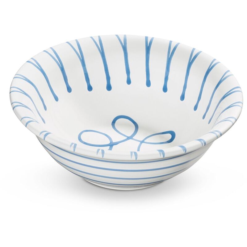 foto del prodotto gmundner keramik insalatiera fiammata blu di gmundner ceramics 20 cm 