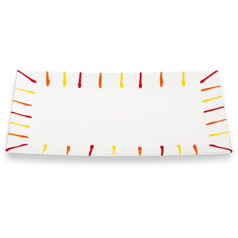 foto del prodotto gmundner keramik landlust, piatto rettangolare 30x20cm 