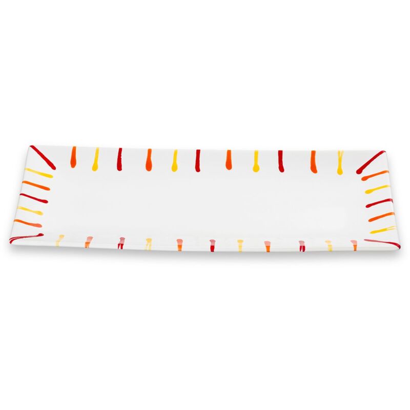 foto del prodotto gmundner keramik landlust, piatto rettangolare 36x15 cm 
