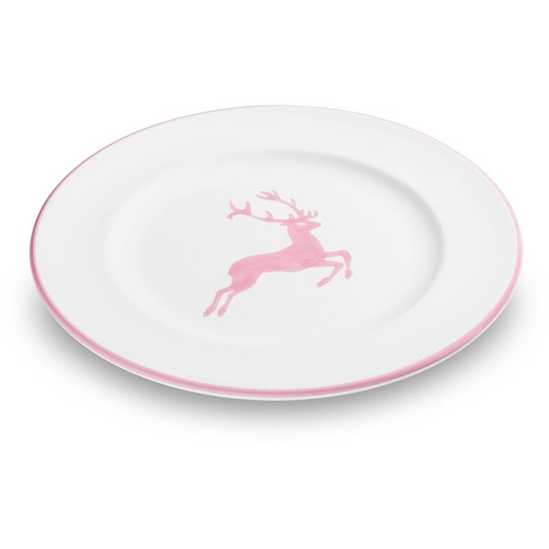 foto del prodotto gmundner keramik piatto da dessert gmundner ceramics pink deer gourmet 22 cm 