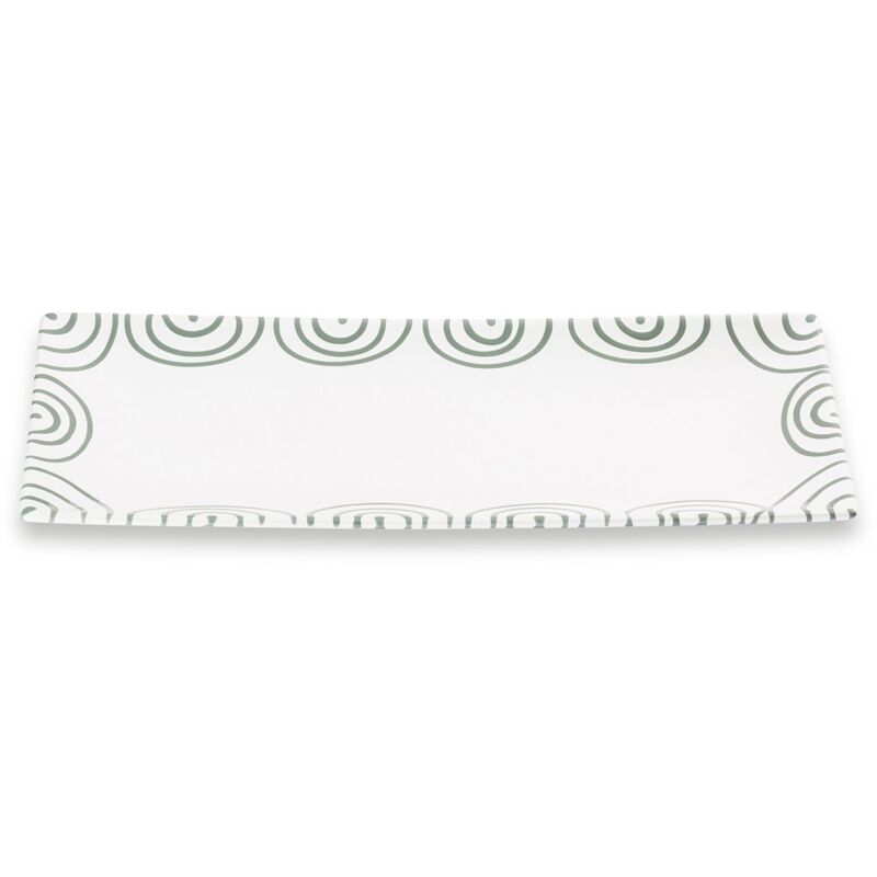 foto del prodotto gmundner keramik piatto rettangolare 36x15 cm in ceramica gmundner grigio fiammato