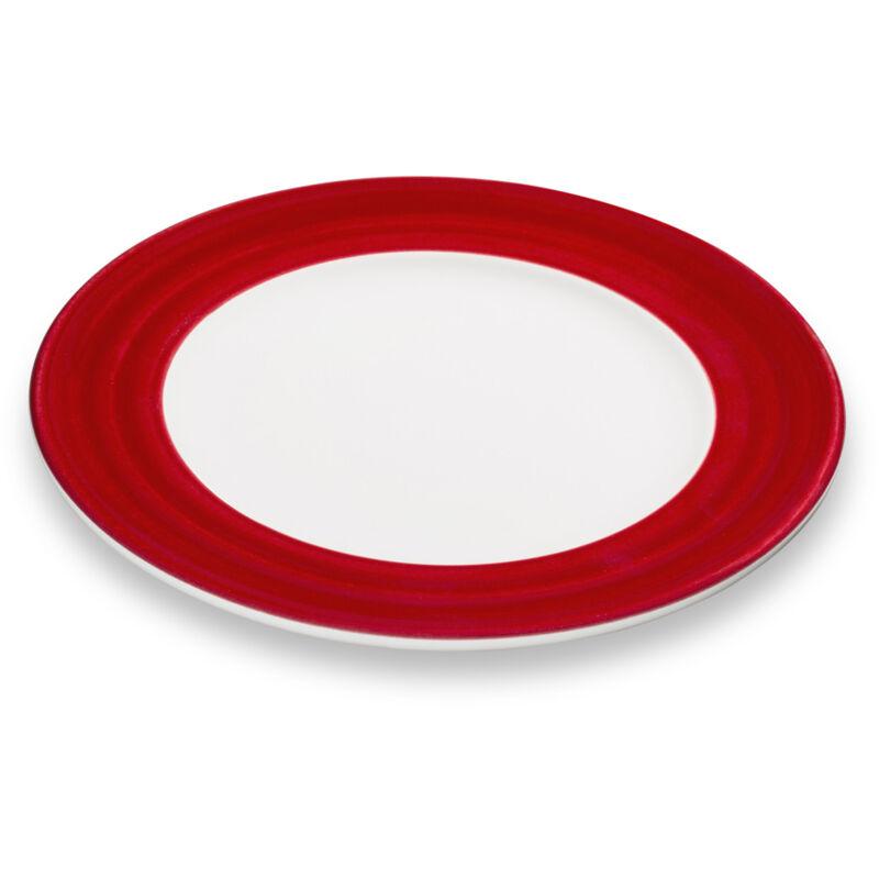 foto del prodotto gmundner keramik variation bordeaux rosso piatto da dessert gourmet 18cm 
