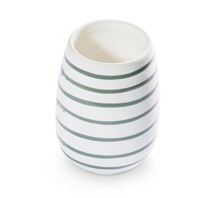 foto del prodotto gmundner keramik vaso in ceramica gmundner grigio fiammato h 11 cm 