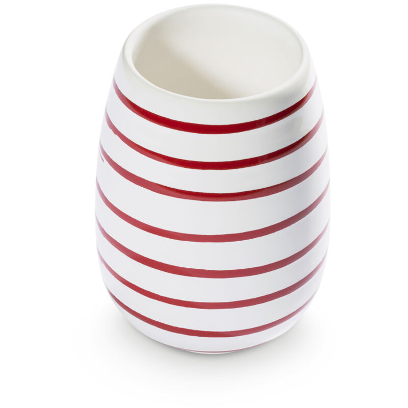 foto del prodotto gmundner keramik vaso in ceramica gmundner rosso fiammato h 11 cm 