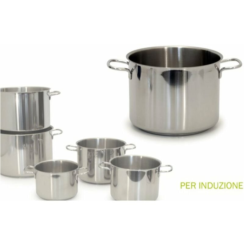foto del prodotto gnali pentola 20cm inox realtherm