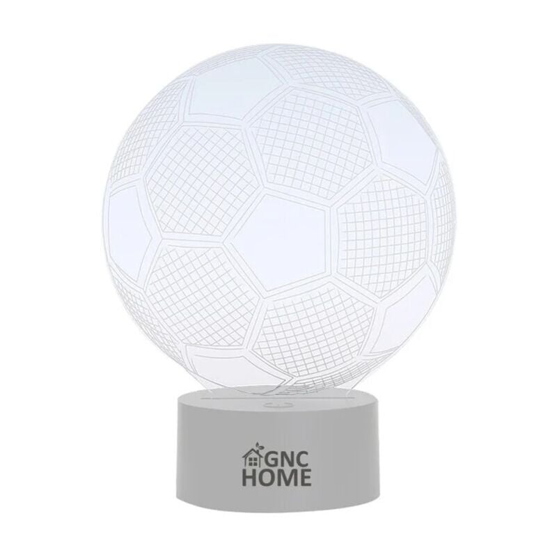 foto del prodotto gnc home luce notturna per pallone da calcio 3d lampada per bambini offerta esclusiva