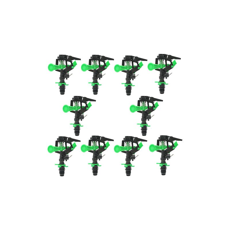 foto del prodotto gncgarden irrigatore per irrigazione agricola regolabile da 1 2 a cerchio parziale confezione da 10 offerta esclusiva