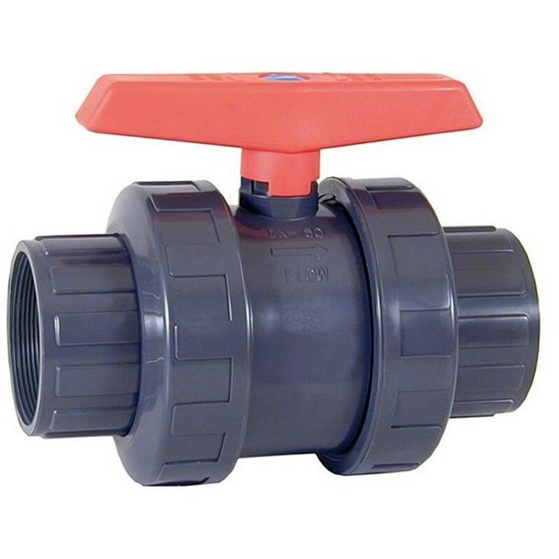 foto del prodotto gncgarden valvola a sfera in pvc filettata 1 14 40 mm offerta esclusiva