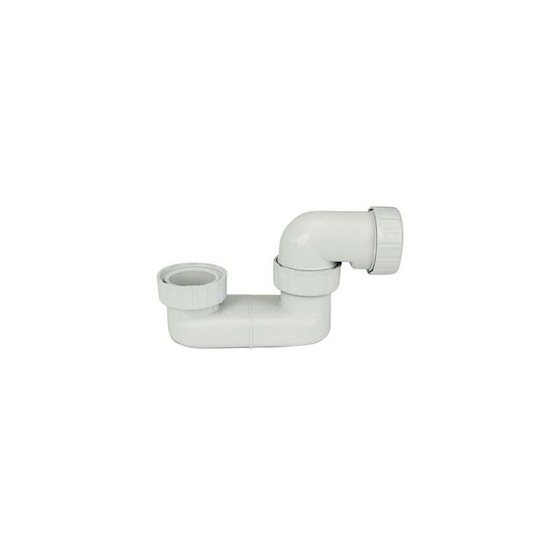 foto del prodotto go plast sifone pp ribassato vasca bianco 1 1 2