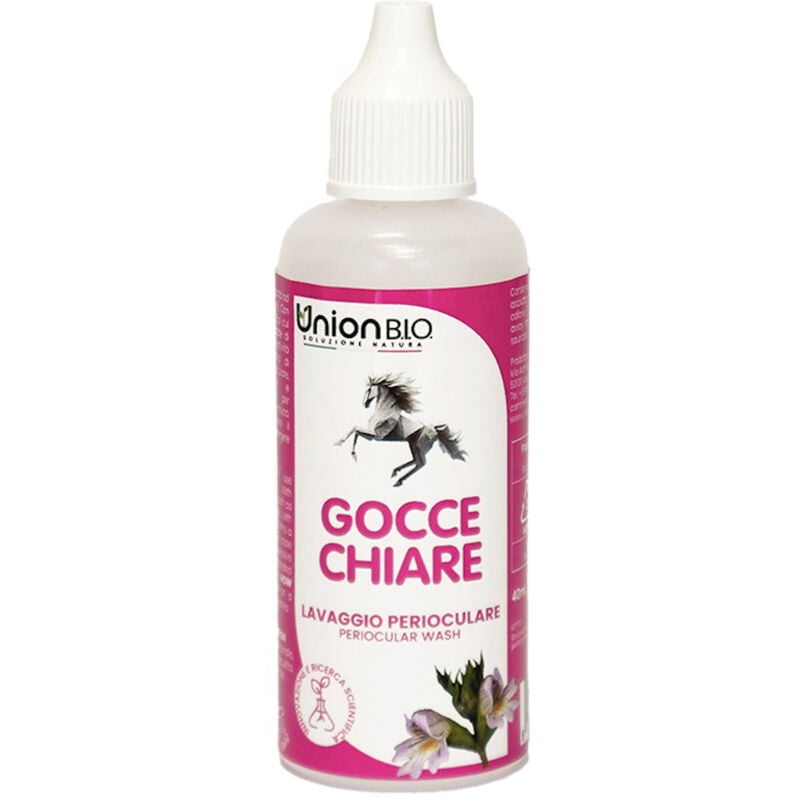 foto del prodotto gocce chiare lavaggio perioculare per cavalli 40 ml