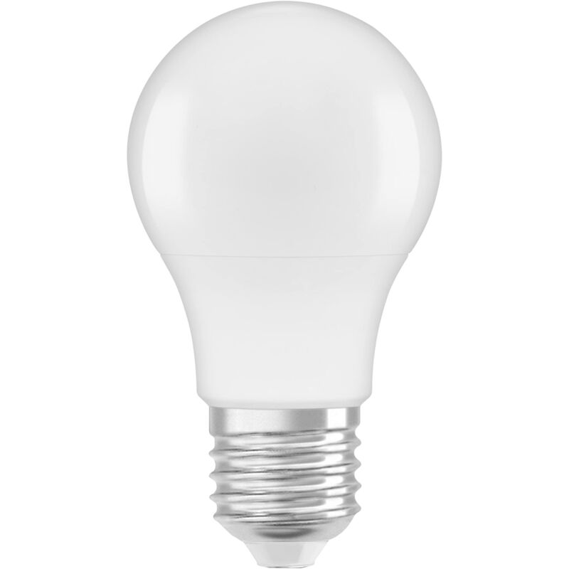 foto del prodotto goccia lampadine led, 5.5 w equivalenti 40 w, attacco e27, luce fredda 6500k, confezione da 6 pezzi osram