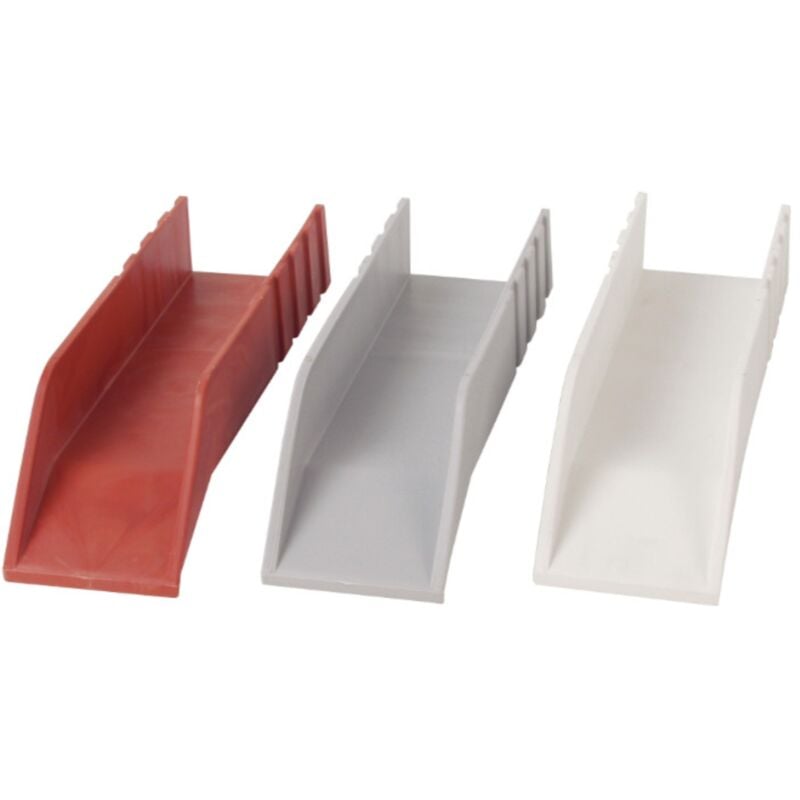 foto del prodotto gocciolatoio per terrazzi in polipropilene antiurto cm 6x23 rosso