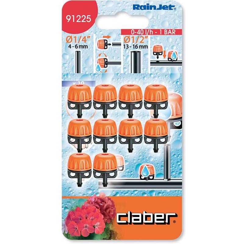 foto del prodotto gocciolatore regolabile in blister 91225