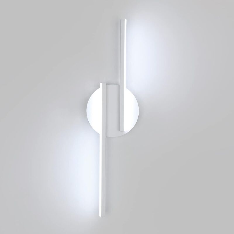 foto del prodotto goeco lampade da parete a led, 16w moderne applique da parete per soggiorno, camera da letto, applique, lampada da comodino per intern, 6000k luce