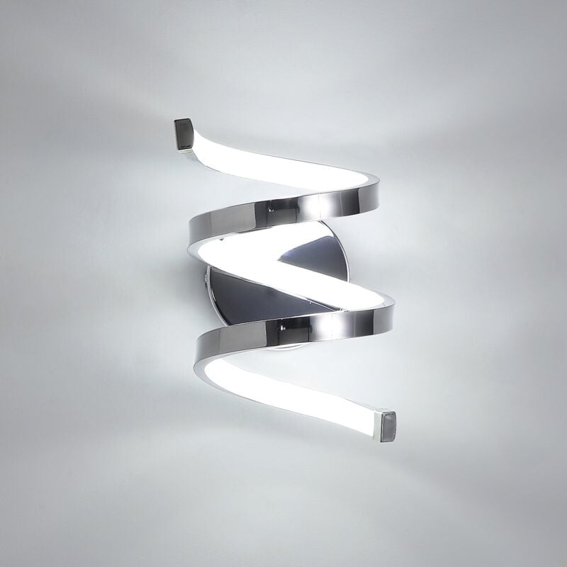 foto del prodotto goeco led lampada da parete, 18w applique da parete interni, lampada a muro 1440lm 6000k luce bianca fredda per soggiorno camera da letto scale