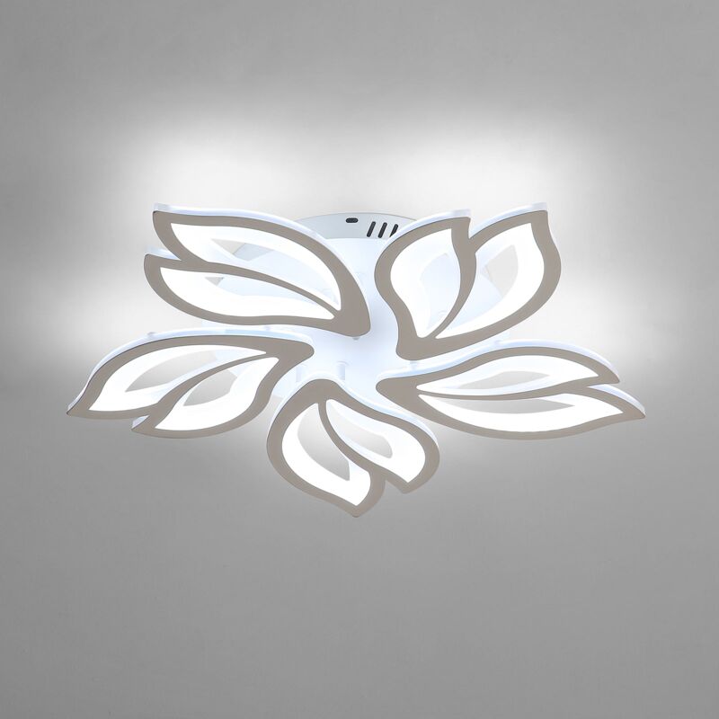 foto del prodotto goeco led plafoniera, 65w moderna lampada da soffitto, plafoniere da soffitto 6000lm 6000k bianco freddo per soggiorno, cucina, cucina, camera da