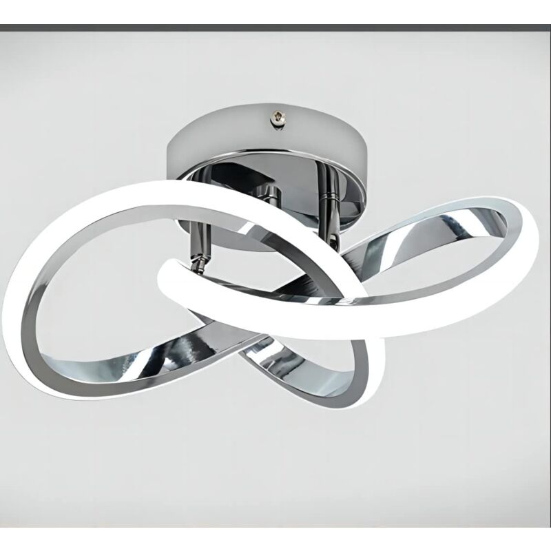 foto del prodotto goeco plafoniera led 22w design moderno bianco freddo 6000k lampada a soffitto per cucina sala da pranzo camera da letto corridoio ingresso balcone