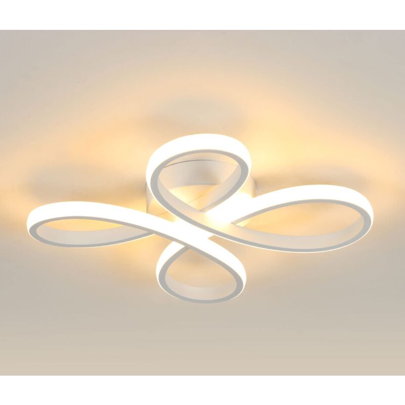 foto del prodotto goeco plafoniera led moderna,forme creative a fiore, lampada da soffitto led in acrilico, lampadario da soffitto per soggiorno, camera da letto,
