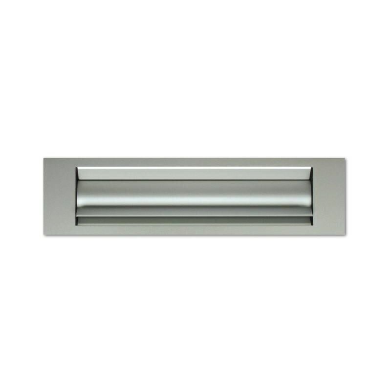 foto del prodotto goettgens porta lettere isolato goettens 236x30 mm anodizzato argento t60110000