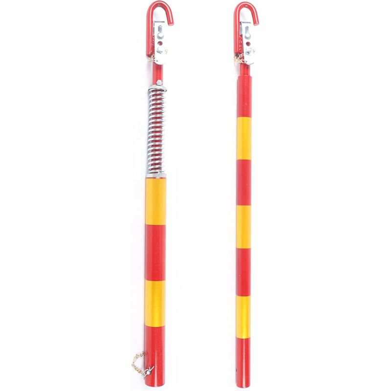 foto del prodotto gojoy barra di traino, 3t, per auto, con ammortizzazione, aiuto per forature, molla per scarico della trazione, lunghezza 175 cm
