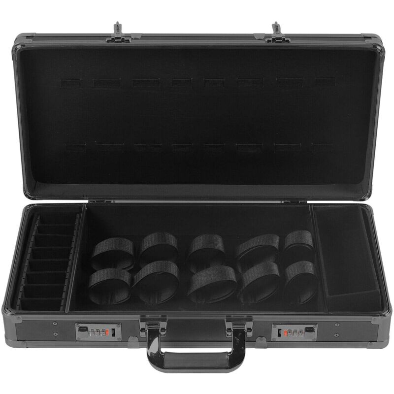 foto del prodotto gojoy cassetta degli attrezzi da parrucchiere, borsa da parrucchiere, valigetta da viaggio con lucchetto a codice, multifunzione barber tool da