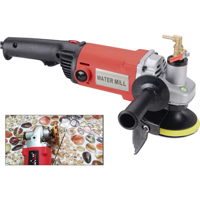 foto del prodotto gojoy lucidatrice a umido professionale, 1400 w, lucidatrice a umido a velocit variabile per marmo, piastrelle di cemento, granito, terrazzo
