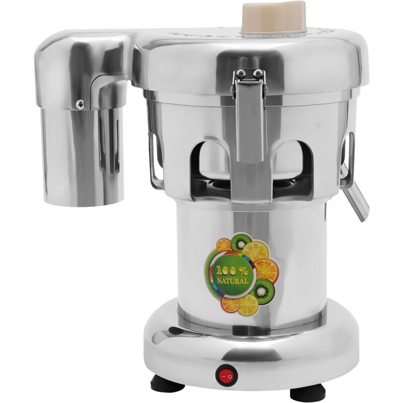 foto del prodotto gojoy spremiagrumi elettrico spremiagrumi spremiagrumi in acciaio inox separazione di scorie e succo argento 370w hr a3000 per famiglie uffici
