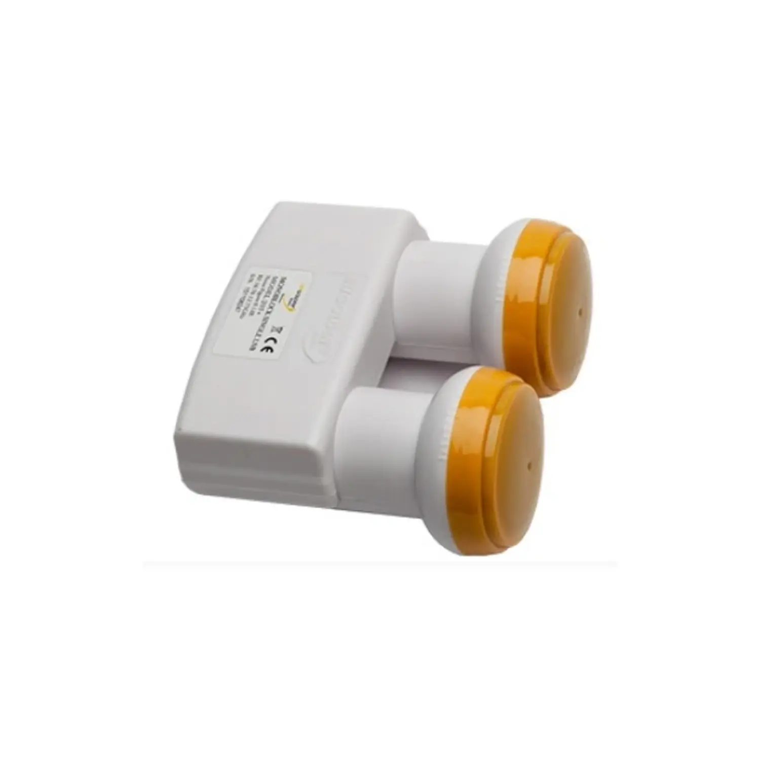 foto del prodotto golden media lnb convertitore monoblocco hotbird astra dual feed lte 4k full hd 2 uscite