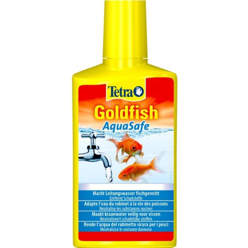 foto del prodotto goldfish aquasafe biocondizionatore per pesci d acqua fredda formato 250 ml tetra