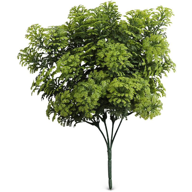 foto del prodotto goldfish cespuglio artificiale verde uvr/fr h 35 cm 28 cm