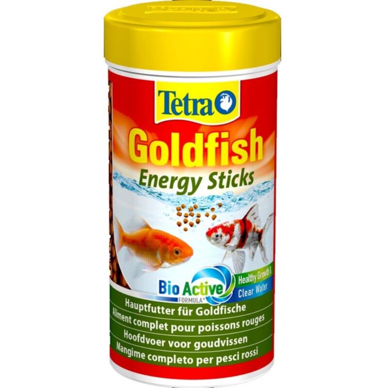 foto del prodotto goldfish energy sticks 250 ml 93gr alimento completo in sticks per pesci rossi tetra