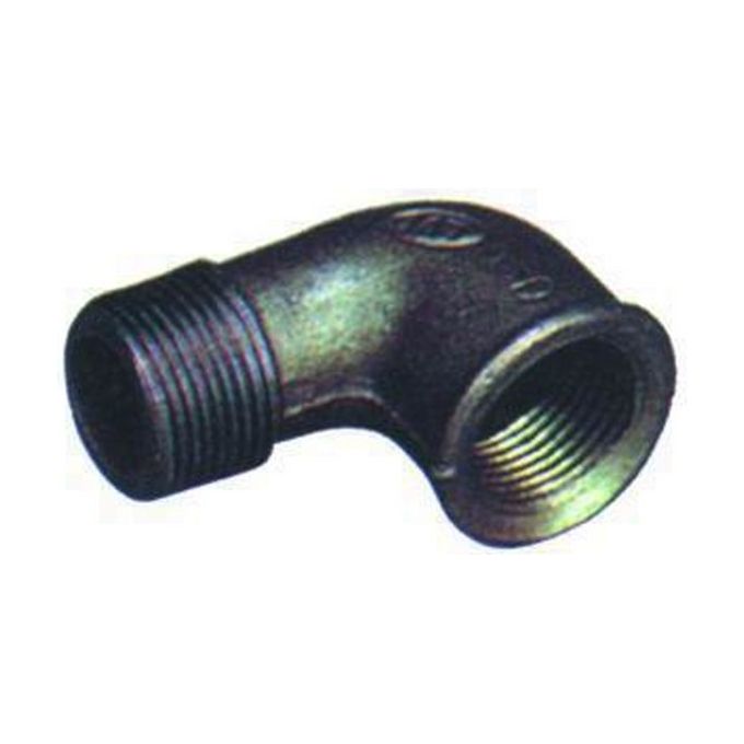 foto del prodotto gomiti ghisa 90 gradi mf zincati fig. 92 1-1-2