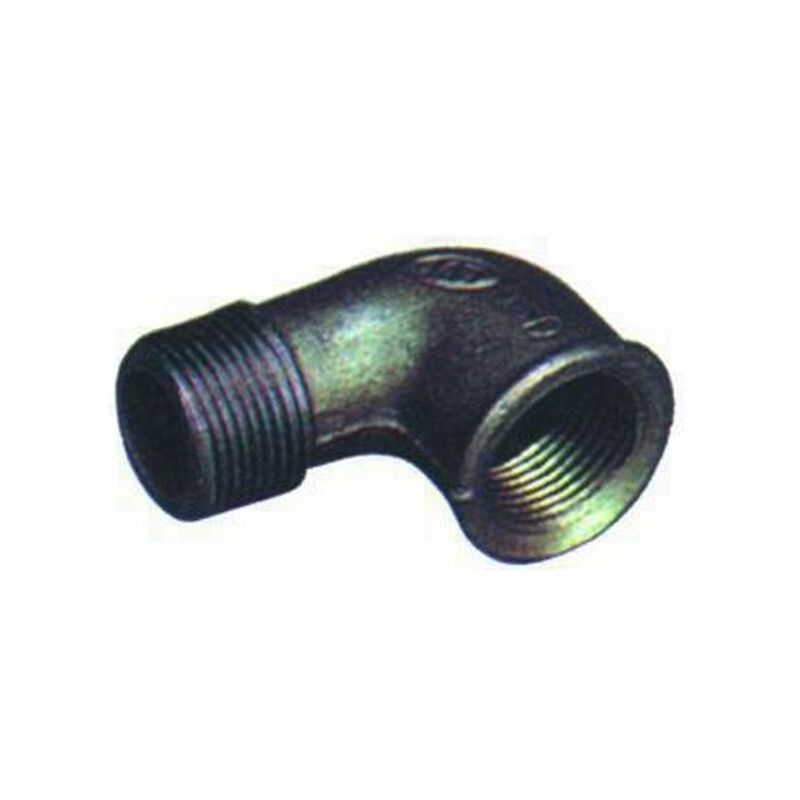 foto del prodotto gomiti ghisa 90 gradi mf zincati fig. 92 1 1 4
