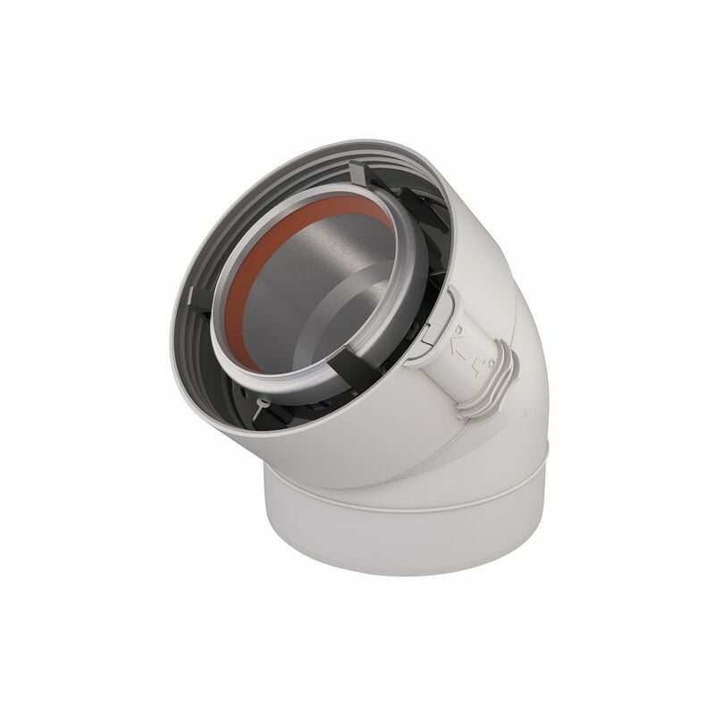 foto del prodotto gomito 45 gas (x 2) ubbink 229501