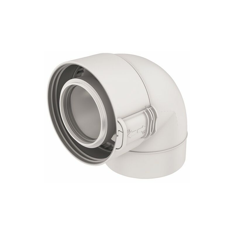 foto del prodotto gomito 87 pptl pvc bianco ubbink ubbink 229232