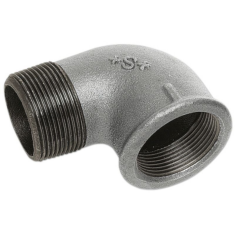 foto del prodotto gomito 90g m.f. gh. zincata gr.3 8 fig.92. prezzo per 1 pezzo.