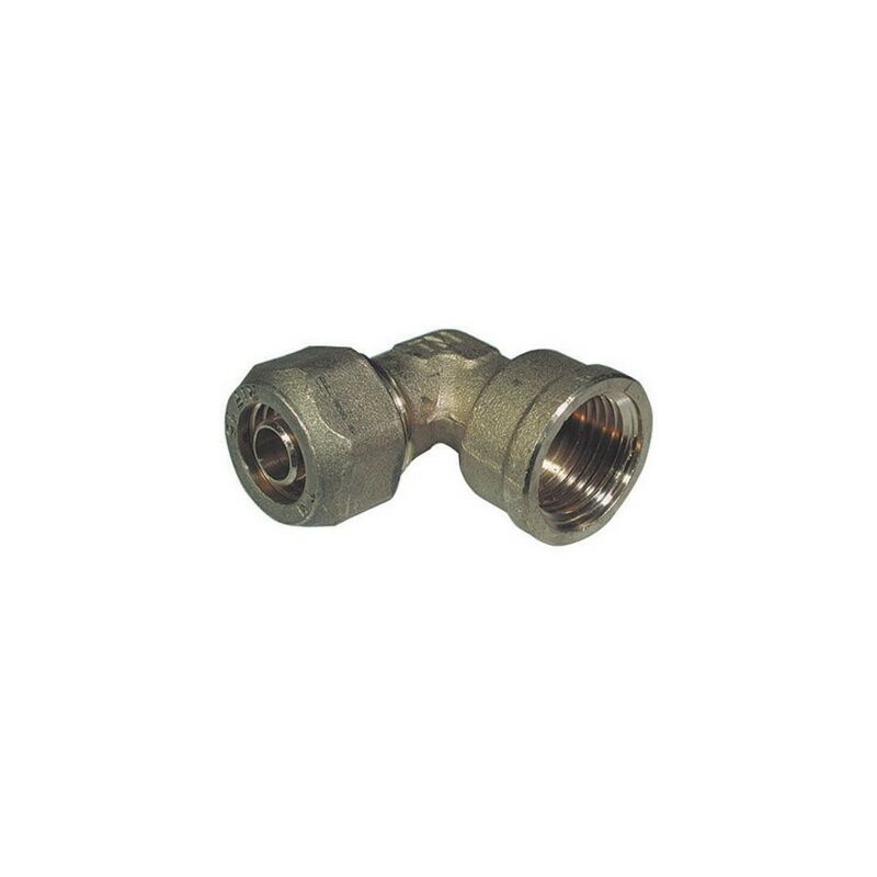 foto del prodotto gomito a 90 femmina per tubo cobra pex 1 2 x 18 tiemm