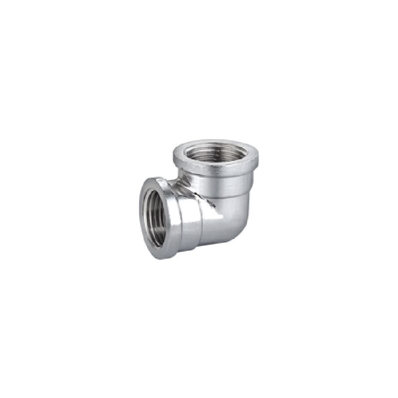 foto del prodotto gomito a 90 ff in ottone cromo ibp 3 8 conf