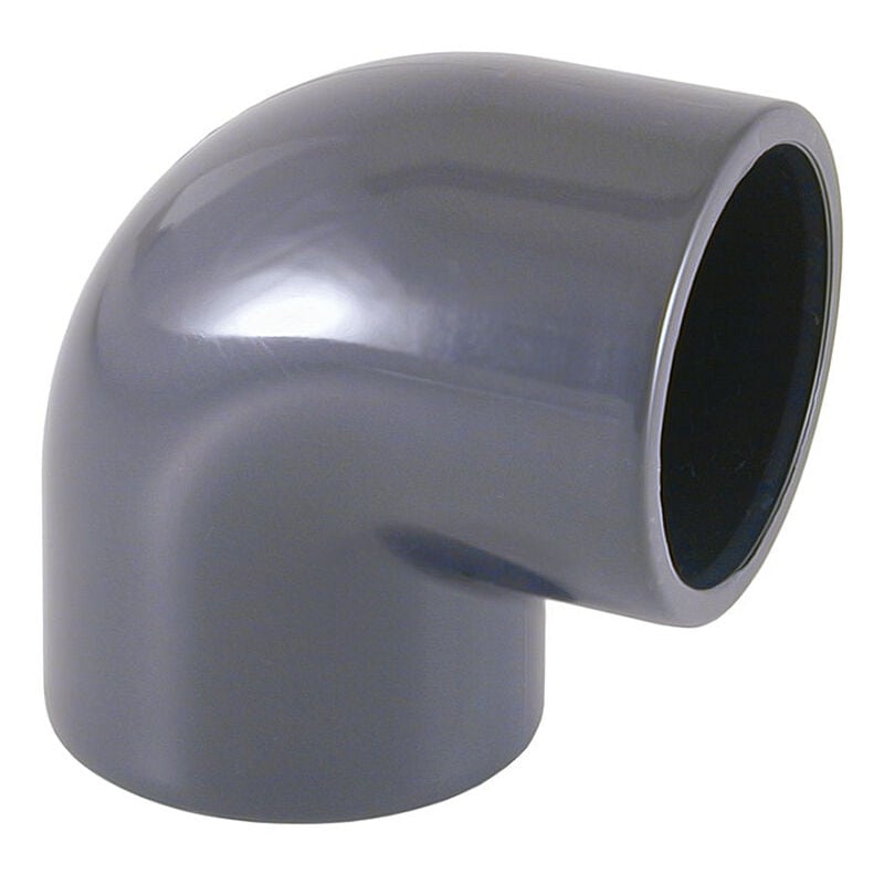 foto del prodotto gomito a 90 in pvc 90 per incollare cepex