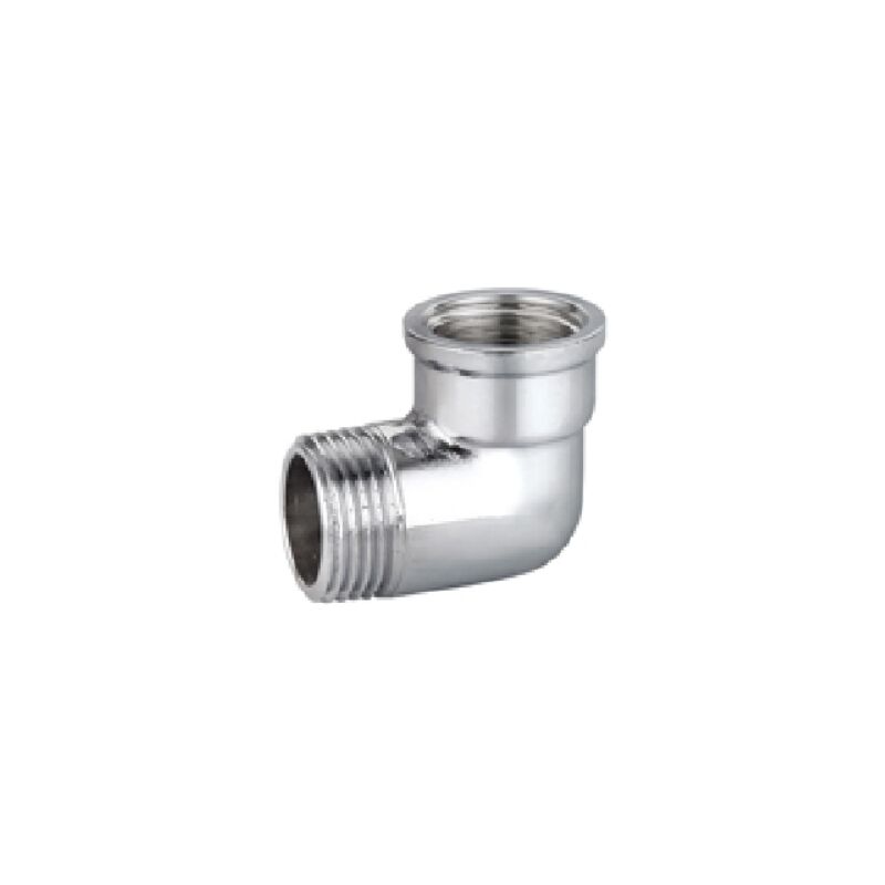 foto del prodotto gomito a 90 mf in ottone cromo ibp 1 2 ibp