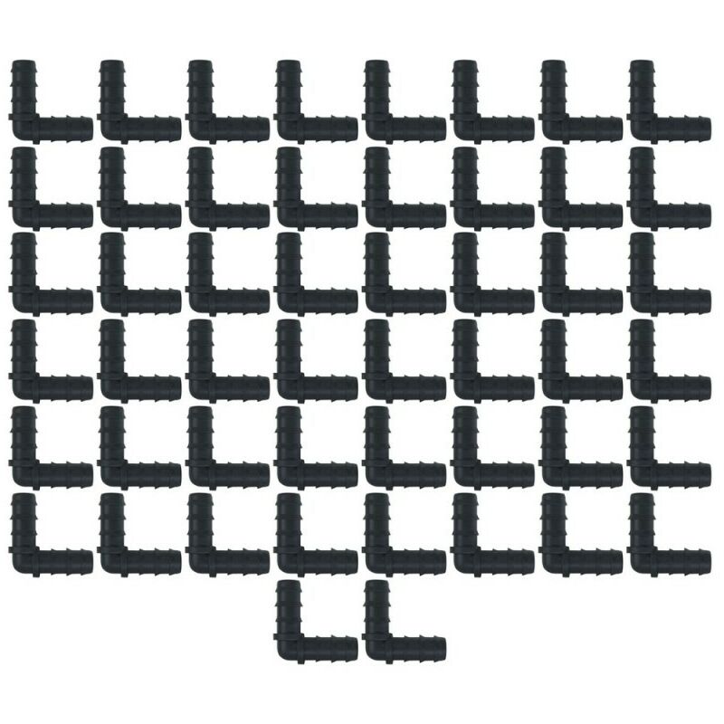 foto del prodotto gomito a goccia 16mm nero confezione x 50 offerta esclusiva