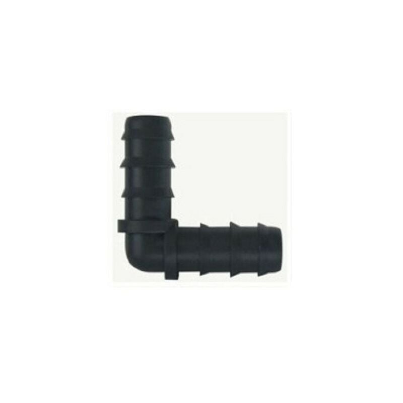 foto del prodotto gomito a goccia nero da 16 mm offerta esclusiva