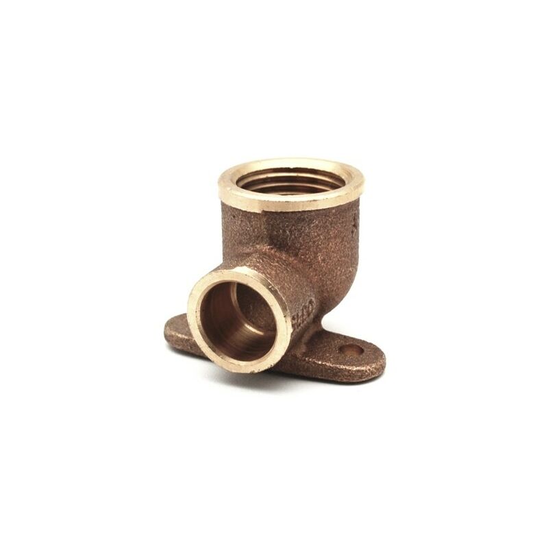 foto del prodotto gomito bronzo f. con 2 flange a saldare 1 2 x 12 frabo