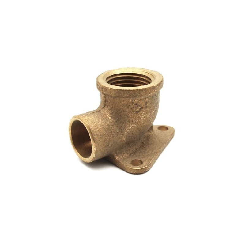 foto del prodotto gomito bronzo f. con 3 flange a saldare 28 x 1 frabo