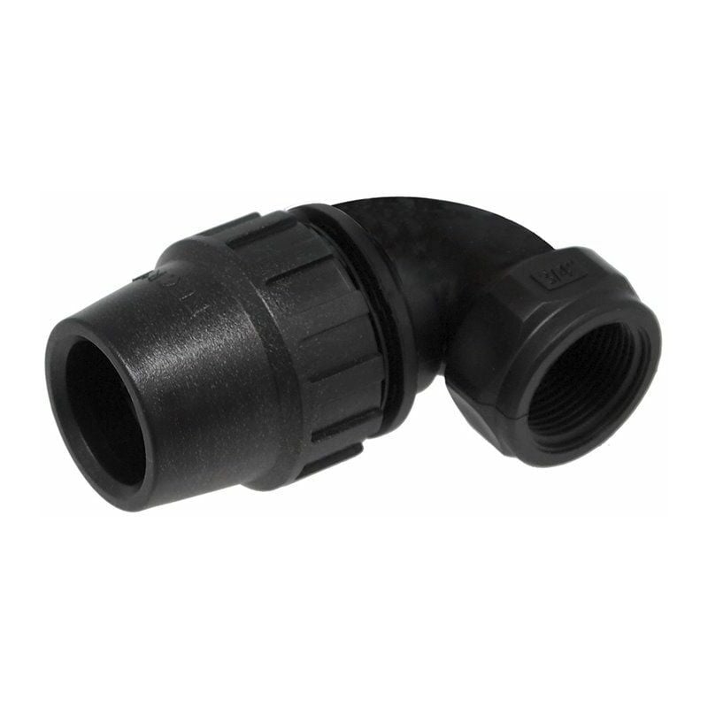 foto del prodotto gomito con filettatura femmina 20mm 1 2 aqua control