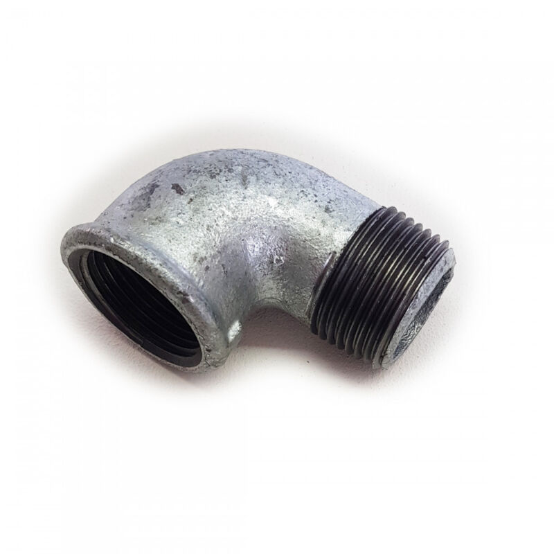 foto del prodotto gomito curva ghisa zincata mf da 1 1 4 