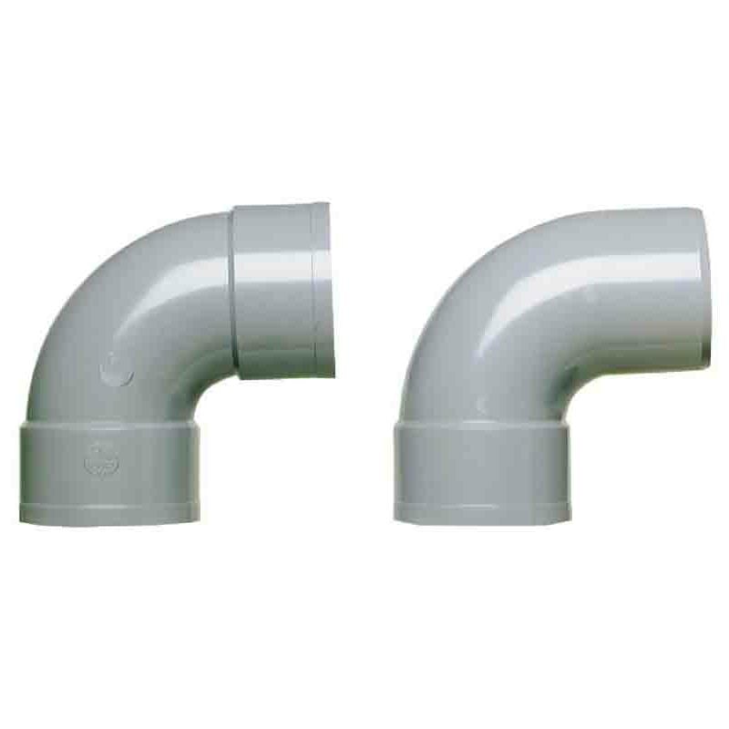 foto del prodotto gomito di scarico a 87 30 maschio femmina 125 mm girpi
